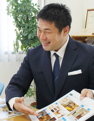 代表取締役社長　野島比呂司写真