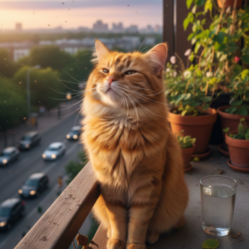 猫にとってベランダは好奇心を満たす楽しい場所でしかありません