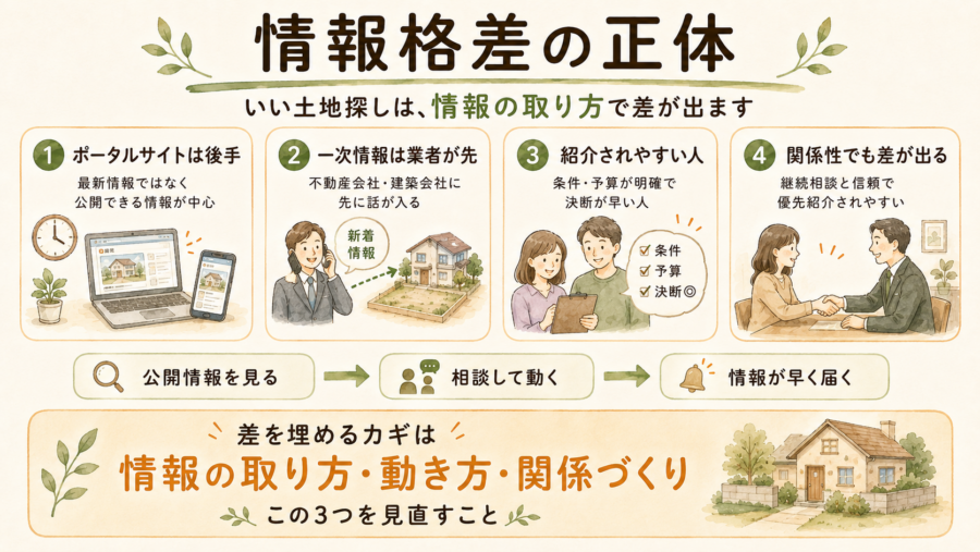 土地の情報格差の正体