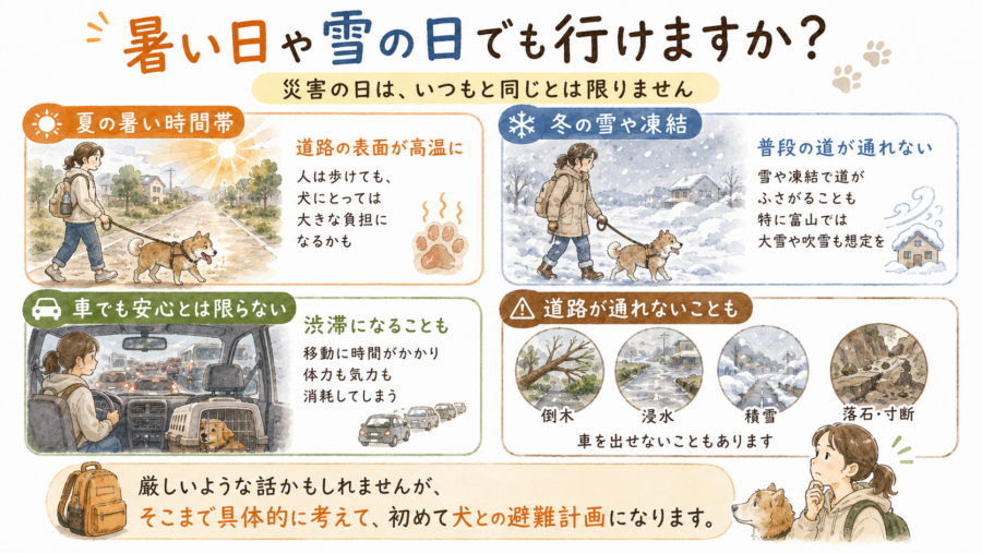 災害はどのような時に、どのような状況で起きるかは想定しにくいものです